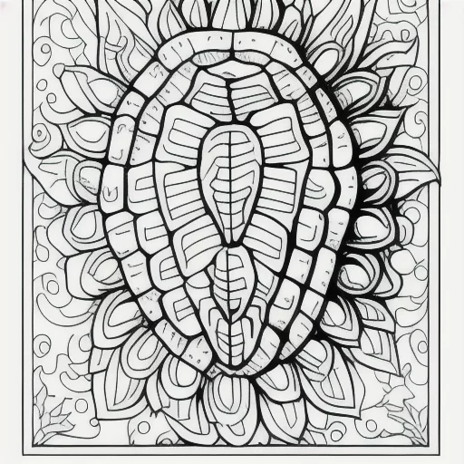 1724022979-hand drawn turle (coloring page), (fine lines), black and white.webp